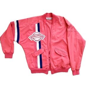 Vintage 80s 90s Pierre Cardin Colorblock XS Full Zip Jacket Pink Evolution 2000
